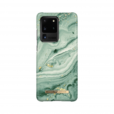 Samsung S20 ULTRA iDeal Of Sweden nugarėlė Mint Swirl Marble