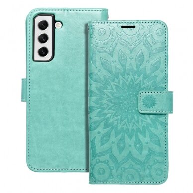 Samsung S21 FE MEZZO green Mandala dėklas