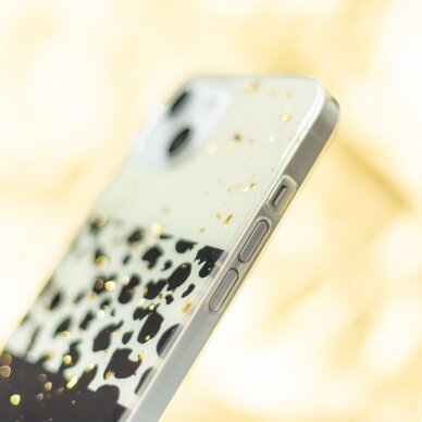 Samsung S21 Gold Glam Leopard print 2 nugarėlė 4