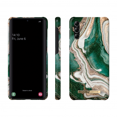 Samsung S21 iDeal Of Sweden nugarėlė Golden Jade Marble 2