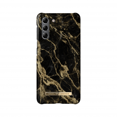 Samsung S21 iDeal Of Sweden nugarėlė Golden Smoke Marble