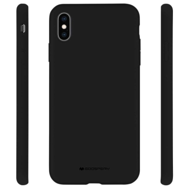 Samsung S21 PLUS black MERCURY SILICONE nugarėlė 4