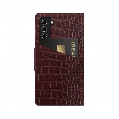 Samsung S21 PLUS iDeal Of Sweden dėklas Scarlet Croco 2