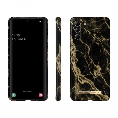 Samsung S21 PLUS iDeal Of Sweden nugarėlė Golden Smoke Marble 2