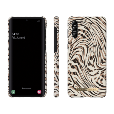 Samsung S21 PLUS iDeal Of Sweden nugarėlė Hypnotic Zebra 1