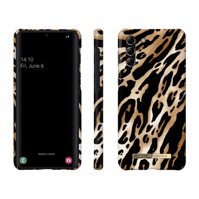 Samsung S21 PLUS iDeal Of Sweden nugarėlė Iconic Leopard 1