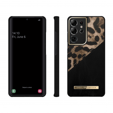 Samsung S21 ULTRA iDeal Of Sweden nugarėlė Midnight Leopard 1