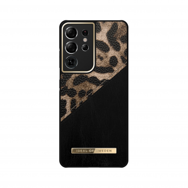 Samsung S21 ULTRA iDeal Of Sweden nugarėlė Midnight Leopard