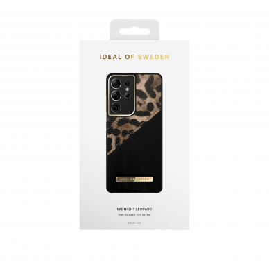 Samsung S21 ULTRA iDeal Of Sweden nugarėlė Midnight Leopard 2