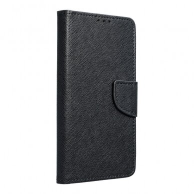 Samsung S22 black FANCY DIARY dėklas