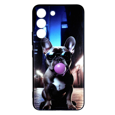 Samsung S22 black nugarėlė Bulldog Design00322