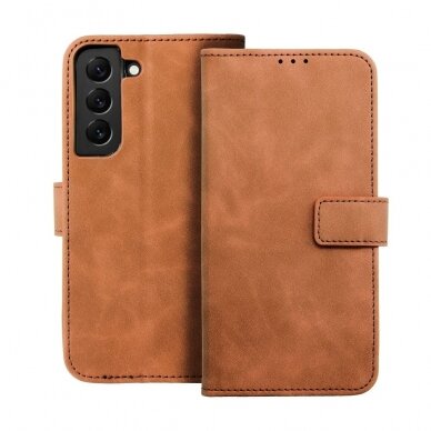 Samsung S22 brown VELVET dėklas 1