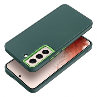 Samsung S22 green FRAME nugarėlė 2