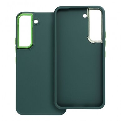 Samsung S22 green FRAME nugarėlė 3