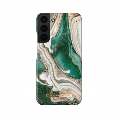 Samsung S22 PLUS iDeal Of Sweden nugarėlė Golden Jade Marble