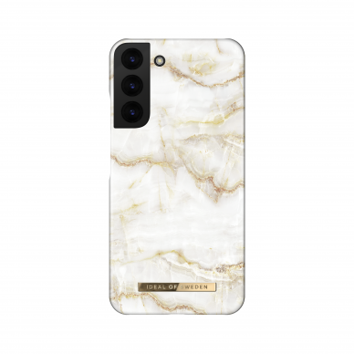 Samsung S22 PLUS iDeal Of Sweden nugarėlė Golden Pearl Marble