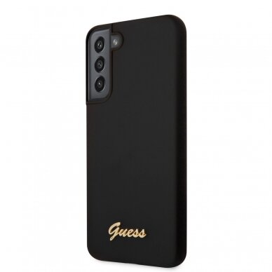 Samsung S22 PLUS juoda GUESS nugarėlė GUHCS22MLSLMGBK 3