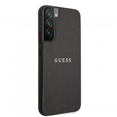 Samsung S22 PLUS juoda GUESS nugarėlė GUHCS22MPSASBBK 4