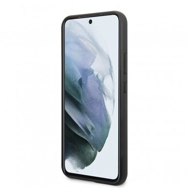 Samsung S22 PLUS juoda GUESS nugarėlė GUHCS22MPSASBBK 1