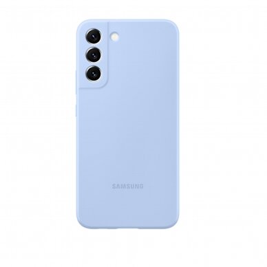 Samsung S22 PLUS melsva originali Silicone nugarėlė EF-PS906TLEGWW