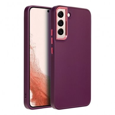 Samsung S22 purple FRAME nugarėlė 1