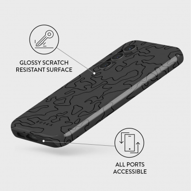 Samsung S23 FE Black Rock Tough BURGA nugarėlė 2