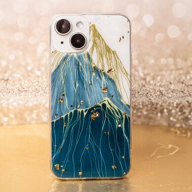 Samsung S23 FE Gold Glam Mountain nugarėlė 10