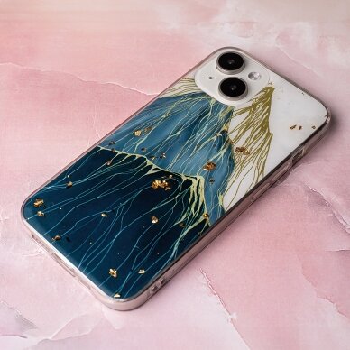 Samsung S23 FE Gold Glam Mountain nugarėlė 5