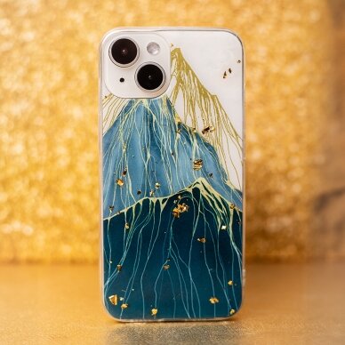 Samsung S23 FE Gold Glam Mountain nugarėlė 8