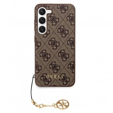 Samsung S23 PLUS brown Charms GUESS nugarėlė 3