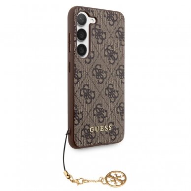 Samsung S23 PLUS brown Charms GUESS nugarėlė 4