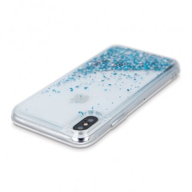 Samsung S23 PLUS melyna WATER SPARKLE nugarėlė 3