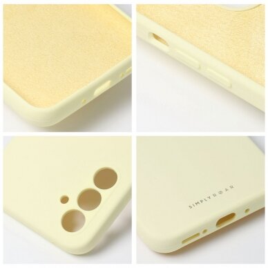 Samsung S24 Light yellow ROAR CLOUDSKIN nugarėlė 4