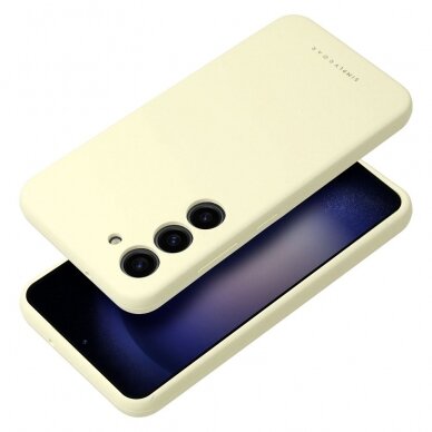 Samsung S24 Light yellow ROAR CLOUDSKIN nugarėlė