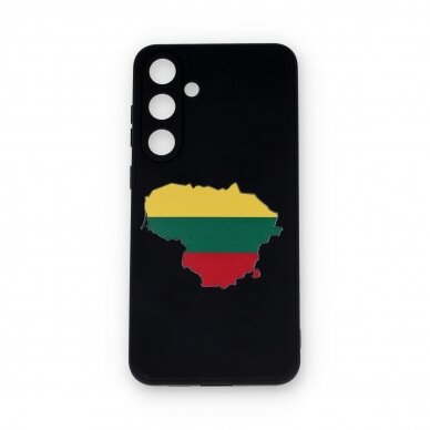 Samsung S24 PLUS black nugarėlė Lithuania Country Design00307