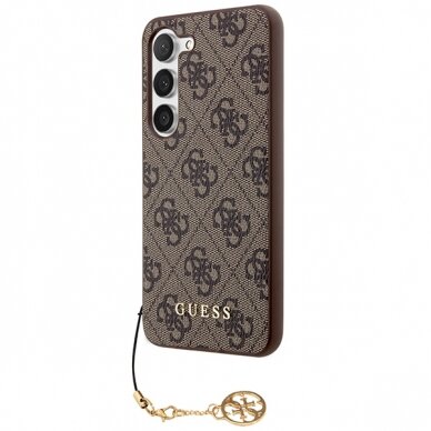 Samsung S24 PLUS brown Charms GUESS nugarėlė 1