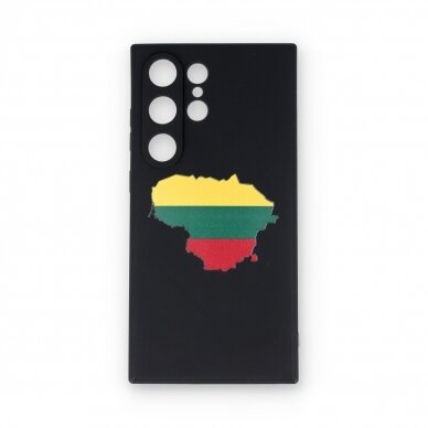 Samsung S24 ULTRA black nugarėlė Lithuania Country Design00307