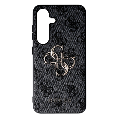 Samsung S25 black Big 4G Logo Classic GUESS nugarėlė