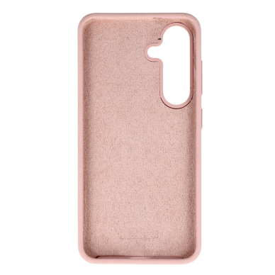 Samsung S25 pink sand MERCURY SILICONE nugarėlė 1