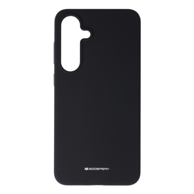 Samsung S25 PLUS black MERCURY SILICONE nugarėlė