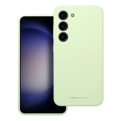 Samsung S25 PLUS Light green ROAR CLOUDSKIN nugarėlė 1