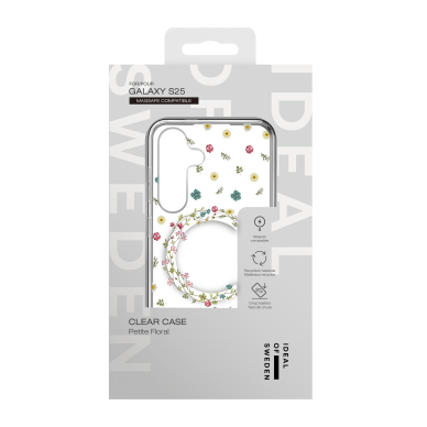 Samsung S25 / S24 iDeal Of Sweden Clear MagSafe nugarėlė Petite Floral 3