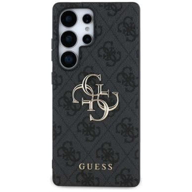 Samsung S25 ULTRA black Big 4G Logo Classic GUESS nugarėlė 2