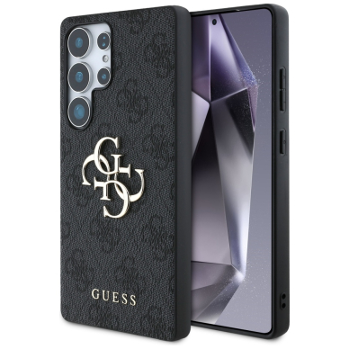 Samsung S25 ULTRA black Big 4G Logo Classic GUESS nugarėlė