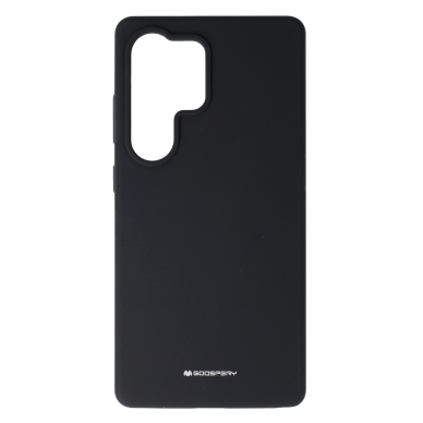 Samsung S25 ULTRA black MERCURY SILICONE nugarėlė