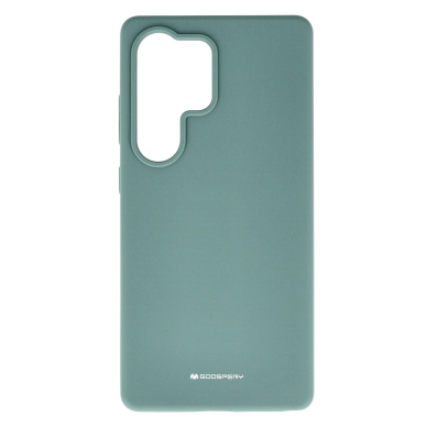 Samsung S25 ULTRA green MERCURY SILICONE nugarėlė