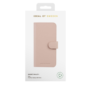 Samsung S25 ULTRA iDeal Of Sweden dėklas Magnet Wallet+ Pink 4