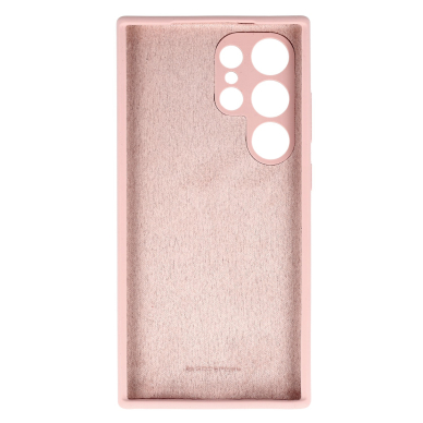 Samsung S25 ULTRA pink sand MERCURY SILICONE nugarėlė 1