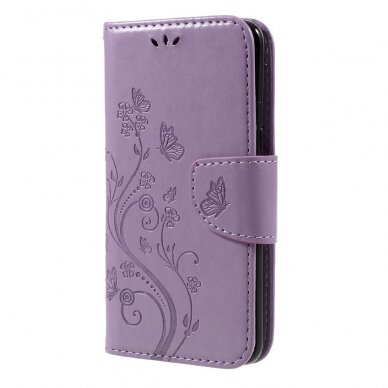 Samsung S8 violetinis Tracy K.FLEXI dėklas Butterfly 1