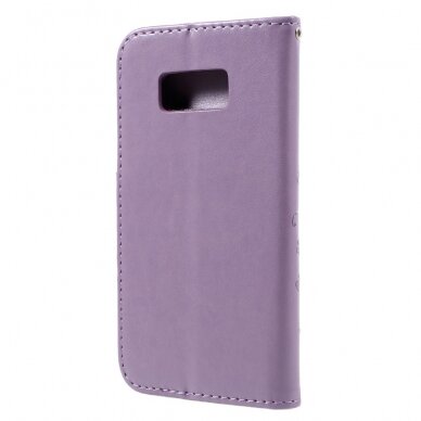 Samsung S8 violetinis Tracy K.FLEXI dėklas Butterfly 2